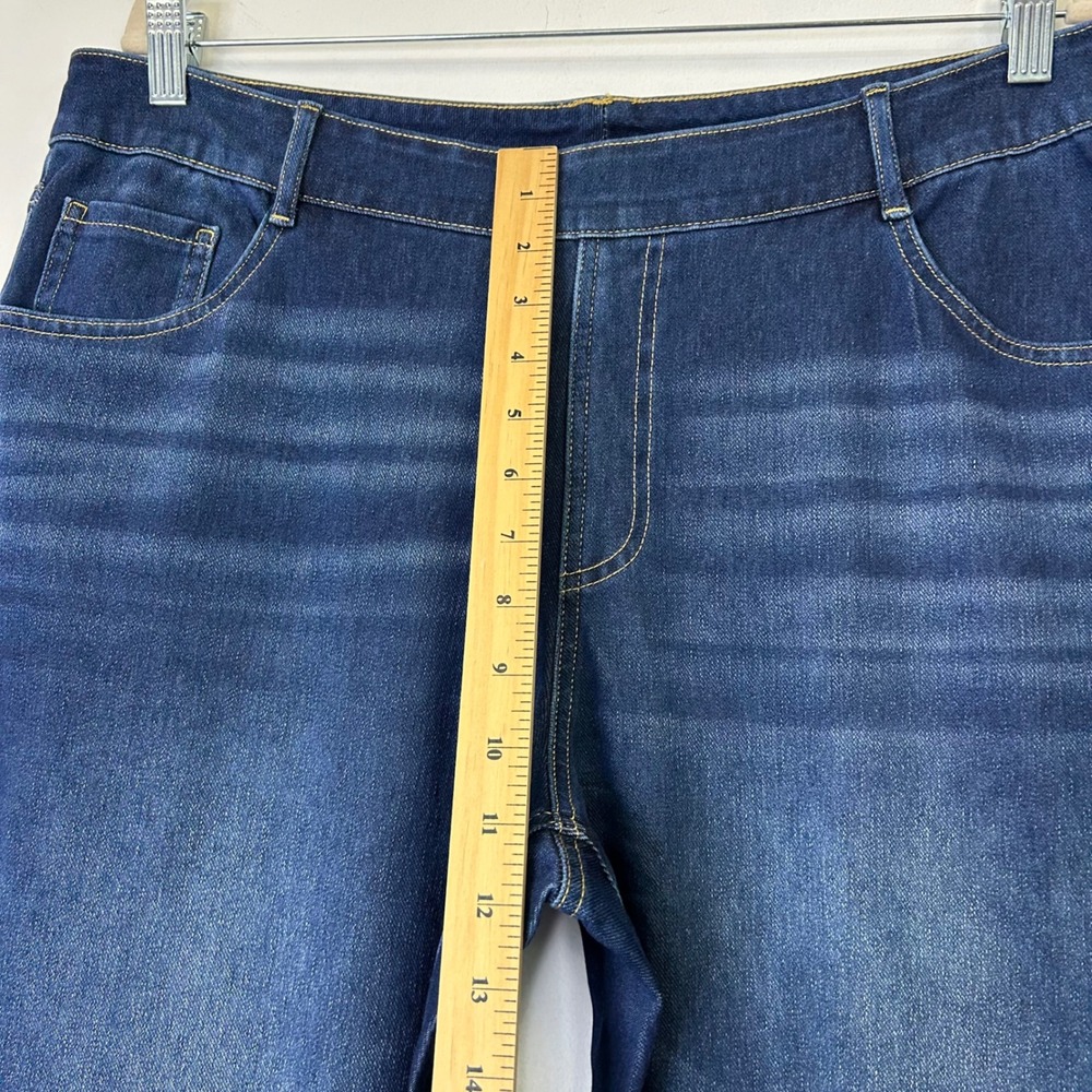 NEW Halara Flex High Waisted Pockets Straight Leg Jeans Women's Plus Size 1X - Picture 7 of 10